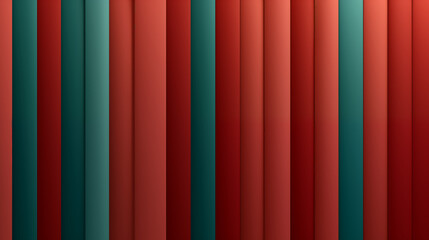 Green Lines Bars on Red Background, Abstract Geometric Image, Texture, Pattern Background, Wallpaper, Smartphone Cover and Screen, Cell Phone, Computer, Laptop, 9:16 and 16:9 Format