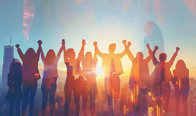 Teenager Team Success Concept with Diversity