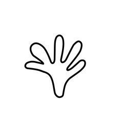 coral and seaweed icon