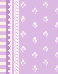 seamless pattern with snowflakes