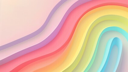 Colorful rainbow gradient blurred background with the LGBT symbol and rainbow gradient.