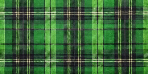 Fototapeta premium Green Plaid Fabric Texture, Plaid, Fabric, Texture, Pattern