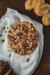 Galleta saludable de almendras 