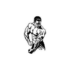 Gym and workout icon