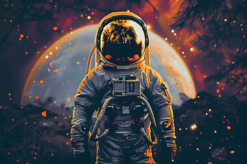 Galaxies astronaut outdoors science.