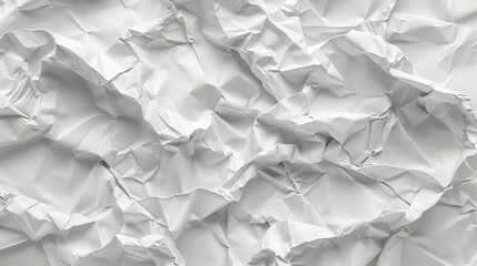 Obraz premium A detailed shot of a blank white sheet of paper, ideal for use in presentations or as a background image