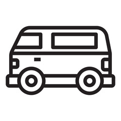 Van line icon.