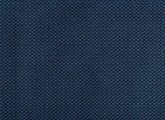 Dark blue fabric texture background