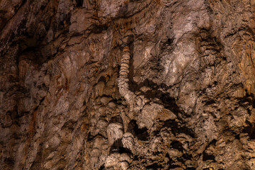 Grotta Gigante one of the largest stalactite caves in the World