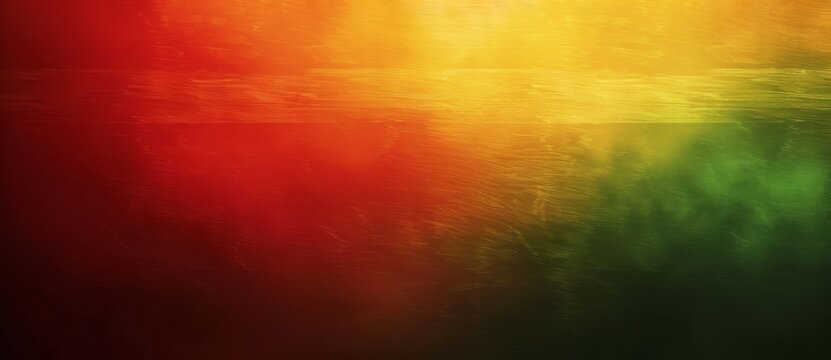 Blurry red, yellow and green colors are blending together in this abstract background, perfect for a variety of projects