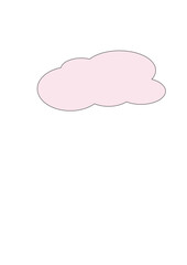 bubble with cloud