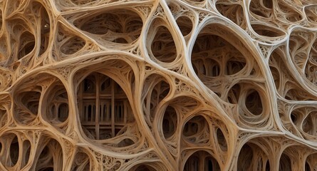 Intricate Geometric Abstraction with Modern Design