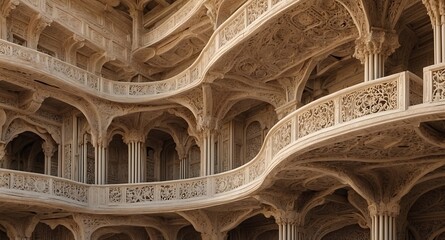 Intricate Geometric Abstraction with Modern Design