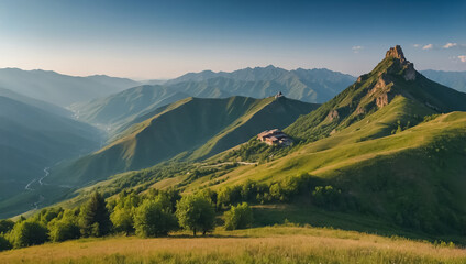 Mount Kapaz Azerbaijan, stunning panorama