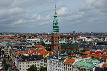 Naklejka premium My first stop in Scandanavia was Copenhagen, Denmark