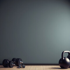 black and white room with spotlight 