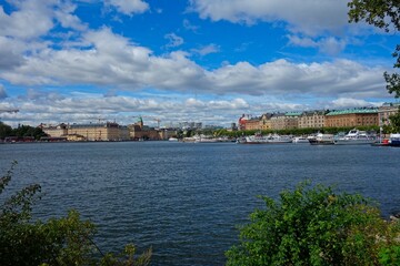 Fototapeta premium Stockholm, the capital of Sweden, quickly became one of my favorite stops in Europe