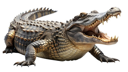 Naklejka premium Crocodile. PNG