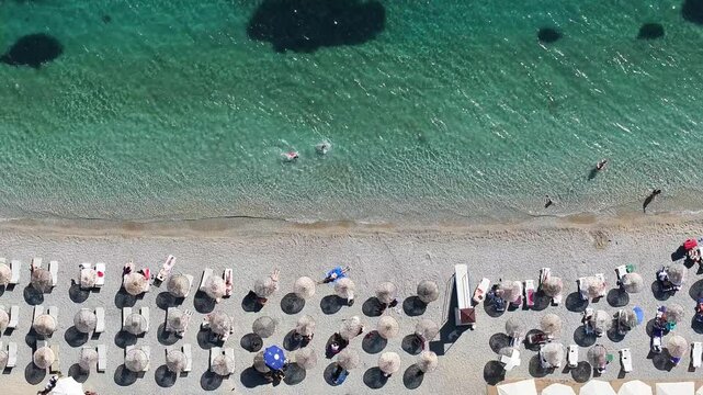 Bodrum Castle and City Streets in the Summer Season Drone Video, Bodrum Mugla, Turkiye (Turkey)

