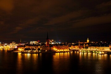 Fototapeta premium Stockholm, the capital of Sweden, quickly became one of my favorite stops in Europe