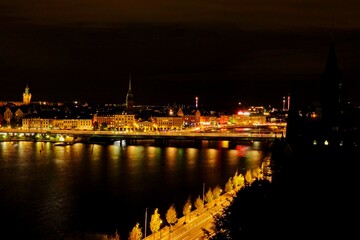 Naklejka premium Stockholm, the capital of Sweden, quickly became one of my favorite stops in Europe