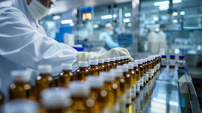Manipula&ccedil;&atilde;o de rem&eacute;dios na ind&uacute;stria farmaceutica.