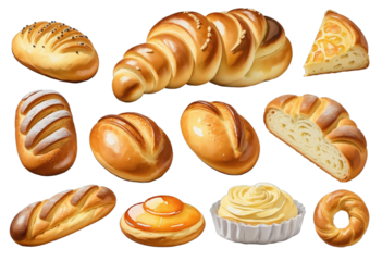 Tasty Pastries and Fresh Breads