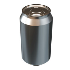 Aluminum can 3D render
