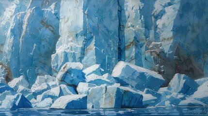 iceberg in polar regions