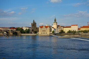 Prague, the capital of the Czech Republic, is a rustic Eastern European city on the banks of the Vltava River