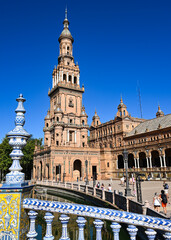 Fototapeta premium plaza de espana, spain