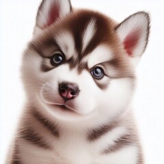 Fototapeta premium Niedlicher Husky Welpe