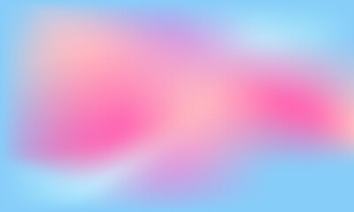 Abstract pink gradient. Blue background. Smooth gradient background. Technology background