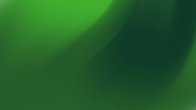Solid green background with slight gradient. 