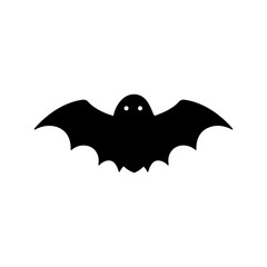 Bat halloween clip art design on plain white transparent isolated background for card, shirt, hoodie, sweatshirt, apparel, card, tag, mug, icon, poster or badge