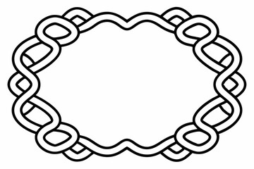 Elegant Frame Design with White Background, Vector Illustration, Cartoons, Clipart, Line Art, Elegant frame design vector with white background, perfect for illustrations, cartoons, clipart, and line 