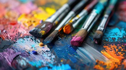 Obraz premium Creative Workshops: Structured sessions that aim to cultivate and improve creative skills by providing practical activities, expert advice, and collaborative opportunities. 