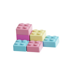 Toy Brick 3d Icon