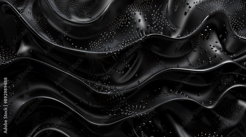 Poster abstract black background graphic design smooth dark lines backdrop