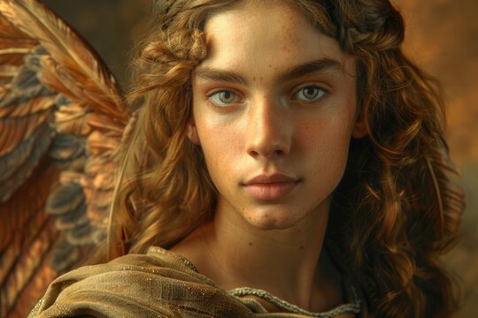 Archangel Gabriel, the celestial emissary bridging judaism, christianity, and islam, embodying divine strength and lordly power, revered as the singular archistratigus in orthodoxy