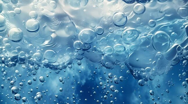 Blue water Splash, water splash isolated, real water splash for Advertising design element, Clean water