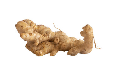 ginger root isolated on white background