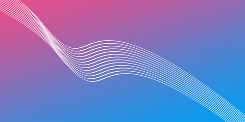 Abstract background wavy line design