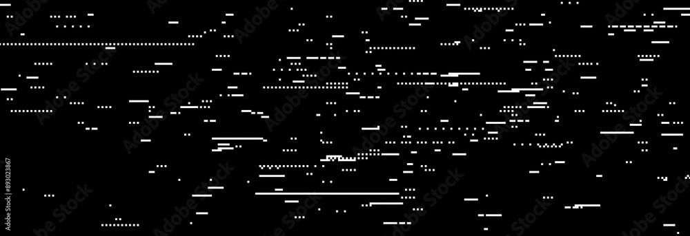 Poster tv static noise wallpaper. glitch vhs pixel noise texture. random interference signal concept. black