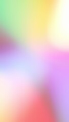 Holographic iridescent unicorn colors pink and purple abstract background. Multicolored light rays flash and glow. Optical Crystal Prism Beams