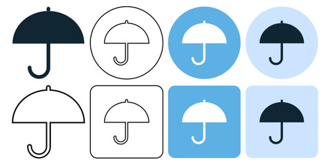 umbrella, Regenschirm, rain shield, Insurance safe finance and economy, icon symbol stroke line and glyph