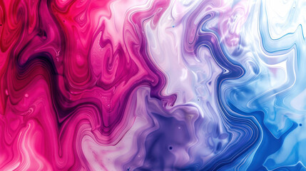 Fototapeta premium Abstract random color liquid marble background vector presentation design