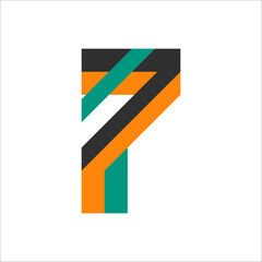 Modern Abstract Corner Shape Vector Element