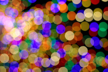 Textura, círculo, luzes, bokeh, festas, festivo, colorido, 