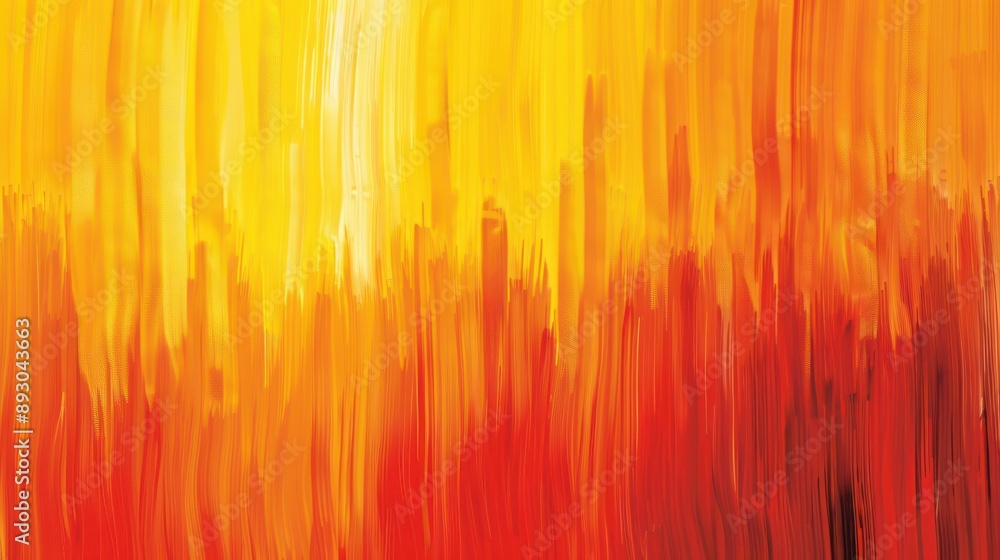 Poster gradient of warm colors transitioning from red to yellow, evoking a sense of warmth and energy